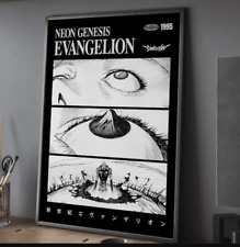 End Of Evangelion Poster Anime Vintage 90S Poster picture