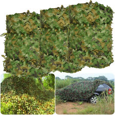 13-39ft Military Woodland Camouflage Netting Cutable Camo Net Camping Hunting picture