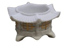 Lladro 'Emperor's Table' White Bisque Candle Holder Spain C. 2008 RARE picture