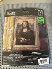 Plaid Bucilla Mona Lisa Da Vinci Counted Cross Stitch Kit 45184 12.5 x 18.5 NIP picture