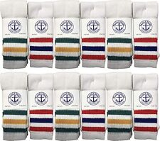 Yacht & Smith 32 Inch Wholesale Men's Cotton Big & Tall Long Tube Socks, 13-16 picture