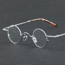 Antique Small Round Retro Reading Glasses Japanese Metal Glasses 0 to +6.00 picture