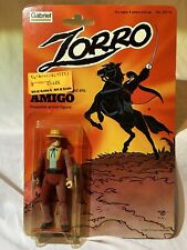 Vintage Gabriel Zorro “Amigo” Action Figure. New, Sealed On Card. Rare, HTF.  picture