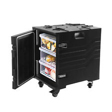 90L Commercial Food Warmer Carrier Catering Insulated Food Warmer Box & 4 Caster picture