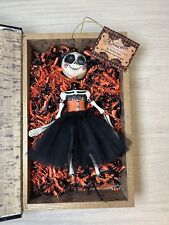 Bethany Lowe Halloween Charmed Confections Leann Kress Skeleton Doll Girl picture