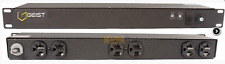 Geist 38030: Basic, surge PDU, 20A, 120V, horiz, 6x NEMA 5-20R rear receptacle picture