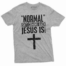Normal is not coming back Jesus is T-shirt Christian Jesus Christ God Shirt picture