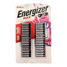 Energizer MAX AAA Batteries (40 Pack), Triple A Alkaline Batteries picture