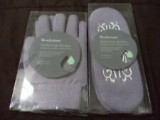RARE HARD TO FIND NEW BROOKSTONE SOFTENING SOCKS & GLOVES SET PAIR MINERAL OIL picture