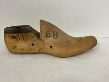 Vintage Krentler Bros Milwaukee Wooden Shoe Form Size 55 6B 4-40 picture