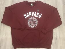 Harvard University Sweatshirt Mens M Red Logo Crewneck 00s Pullover picture