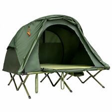 Outdoor 2-Person Camping Tent Cot Compact Elevated Tent Set W/ External Cover picture