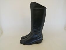 SANTANA CANADA Womens Size 7 M Black Leather Knee High Fashion Boots picture