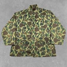 Green & Brown Vintage Woodsman Camouflage Jacket Size XL picture