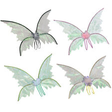 Sparkling Butterfly Wings Elf Fairy Wings with Shoulder Straps Halloween Cosplay picture