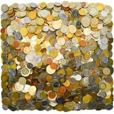 HUGE MIXED BULK LOT OF 100 ASSORTED WORLD INTERNATIONAL COINS NICE STARTER LOT picture