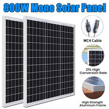 800W 400W Watt 12V Monocrystalline Solar Panel For Home RV Camping Boat Off Grid picture