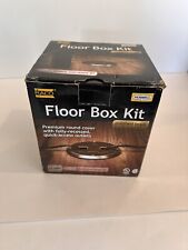 RACO Hubbell Floor Box Kit Floor Receptacle Polished Brass 6239BP NEW OPEN BOX picture