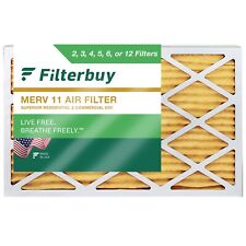 Filterbuy 14x30x2 Pleated Air Filters, Replacement for HVAC AC Furnace (MERV 11) picture