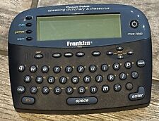 Franklin MWS-1840 Speaking Dictionary Thesaurus Bookman II Merriam-Webster Works picture