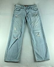 Levi’s 549 Mens Jeans Blue Tag Size 32x32 (32x31) Loose Straight Light Wash picture