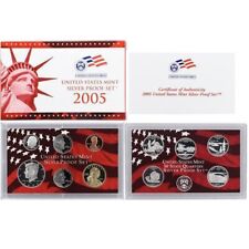 2005 S US Mint Silver Proof Set - 11 Coins - OGP ~ PRISTINE picture