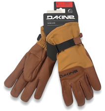 Dakine Tacoma Leather Gloves - NWT Mens Size Medium (Size 8.5) Carmel #41903-V3 picture