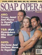 Soap Opera Magazine Sept 12, 1995 JAMES KIBERD-ROBIN MATTSON-AUSTIN PECK-DATTILO picture