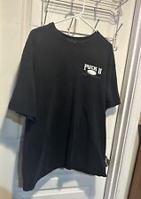 VINTAGE 1998 Hockey Logo T Shirt Men Size XL Black Hanes Puck You picture