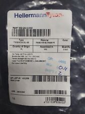 HellermannTyton 156-01345 1-Piece Fixing Ties with Pipe Clip, 6.0