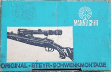 Vintage Original Steyr Mannlicher Scope Rings  New Old Stock  picture