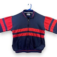 Vintage Winner's Cup Jacket Men's Size L Large Navy Blue Red picture