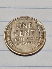 1945 Wheat Penny No Mint Mark L on Rim picture