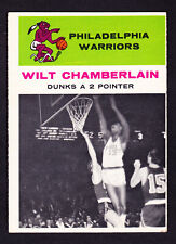 1961-62 FLEER #47 WILT CHAMBERLAIN DUNKS A 2 POINTER picture