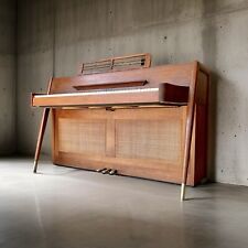 Baldwin Acrosonic Scandinavian Piano Walnut Mid Century Modern picture