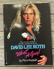 Vintage 1986 David Lee Roth What A Guy Book Mimi Kasbah picture