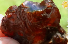 Genuine Dominican Clear Sky Blue Amber Rough Specimen natural Stones 36mm 33CT picture
