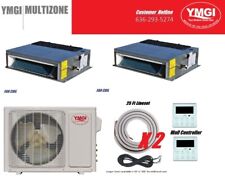 36000 BTU 3 Ton  2 Zone DUCTLESS MINI SPLIT AIR CONDITIONER Heat Pump YMGI picture