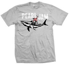 PEARL JAM T-Shirt Shark Cowboy Brand New Official  picture