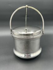 Stunning Antique FB Rogers Ice Bucket Silver Plate With Handle picture