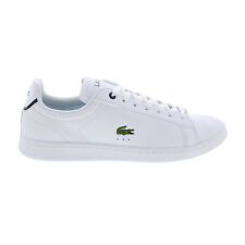 Lacoste Carnaby Pro Bl23 1 Mens White Leather Lifestyle Sneakers Shoes picture