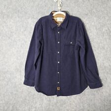 Legendary Whitetails Men Flannel Shirt XL Fleece Pocket Button Long Slv Collared picture