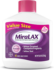 Miralax Laxative Powder Constipation Relief for Gentle (45 Doses) picture