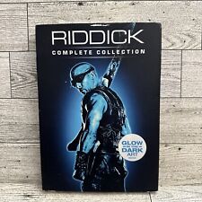 Riddick The Complete Collection 4 Movie DVD NEW Rare Glow in the Dark Slipcover picture