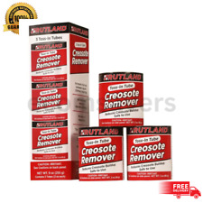 RUTLAND Creosote Remover Toss-In Canisters, Fireplace Cleaner, 3 Pack NEW picture