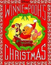 Disney's Winnie the Pooh's Christmas - Hardcover By Bruce Talkington - GOOD picture