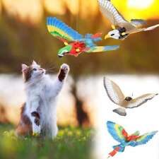Interactive Simulation Bird Cat Toy Flying Eagle Electric Hanging Toy Dog Cat US picture