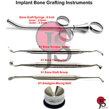 Implant Bone Grafting Instruments Graft Syringe Packer Carrier Dental Surgical picture