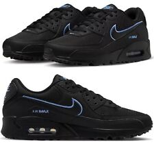 New NIKE Air Max 90 Men's classic Athletic Sneakers shoes black blue US SZ 10.5 picture