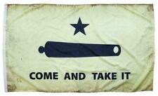 Vintage Antiqued Gonzales Come and Take It 3x5 Flag - NEW 100D FABRIC picture